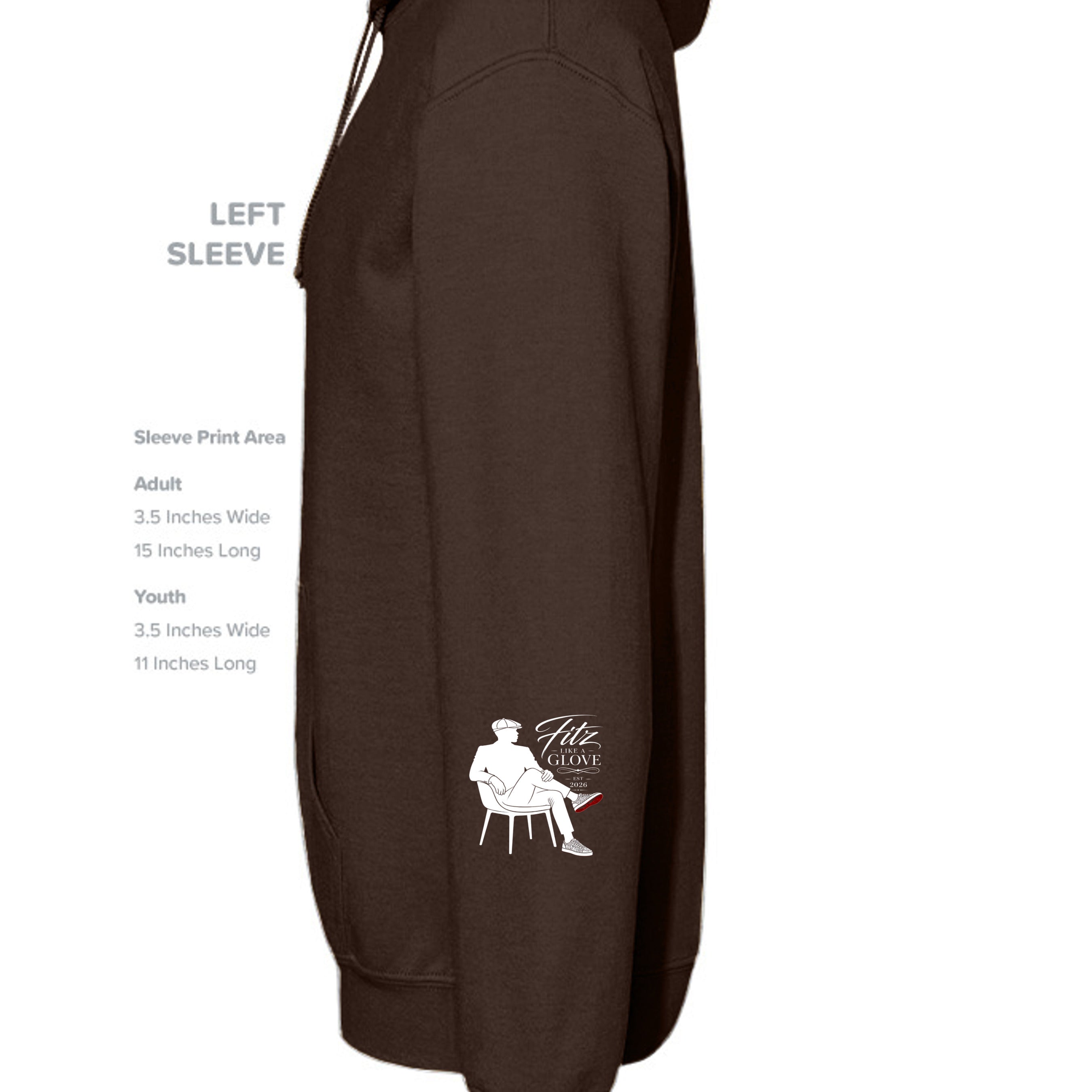 Brown - IND420XD - SLEEVE_LEFT