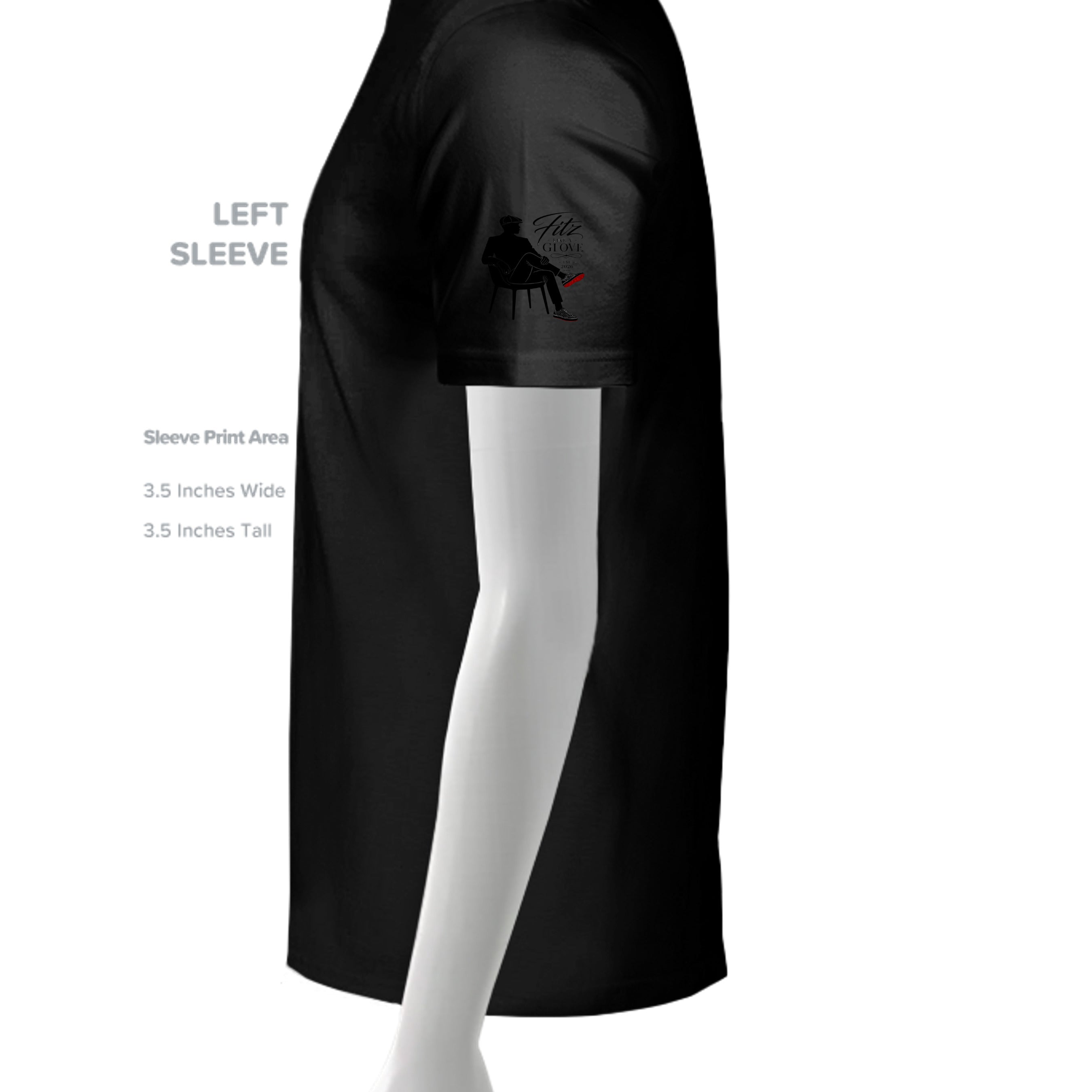 VINTAGE BLACK - 3001C - SLEEVE_LEFT
